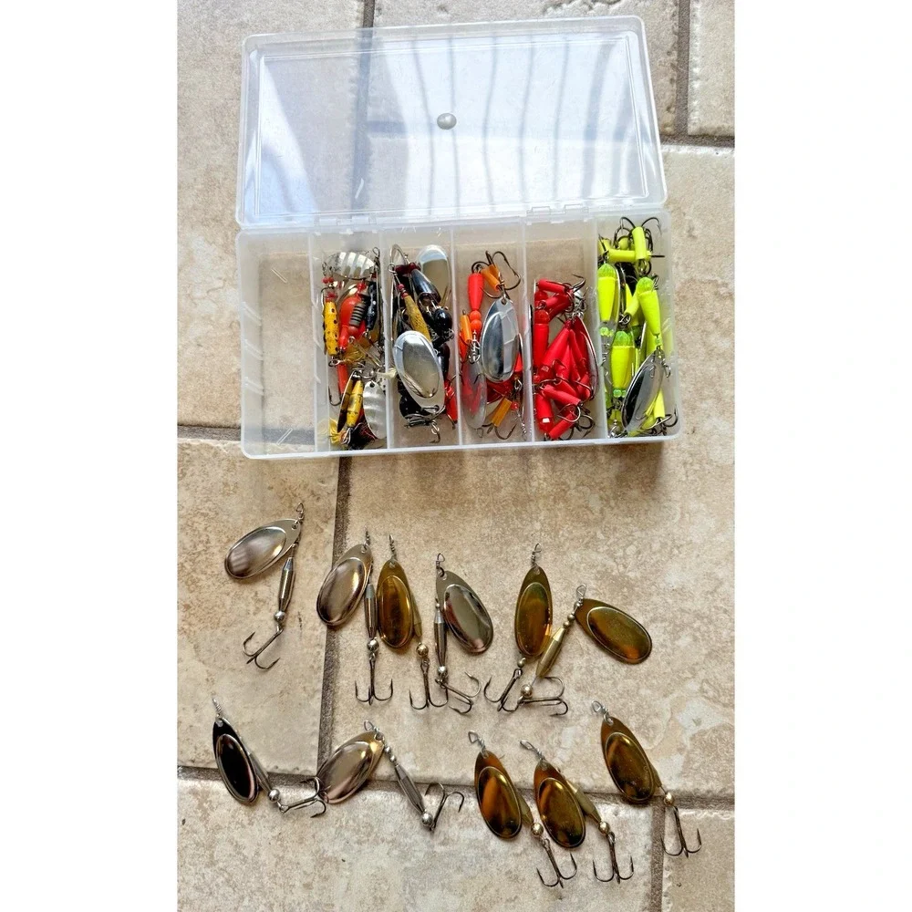 Spinner Lures Lot of 49 NOS New